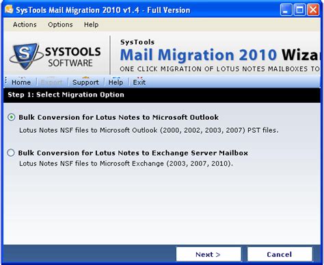 Download SysTools Export Notes